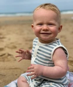 Me & Henry Pablo Stripe Playsuit