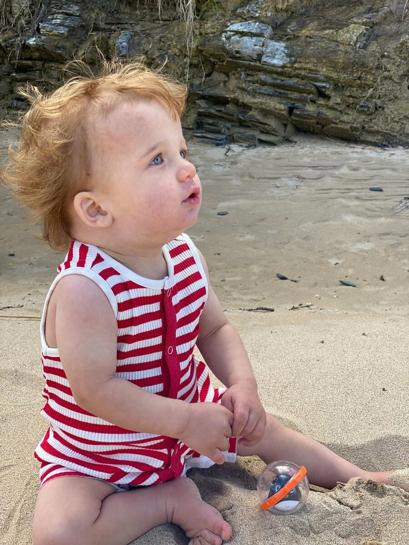 Wholesale β¨ Me & Henry Pablo Stripe Playsuit π 4 Me & Henry Pablo Stripe Playsuit