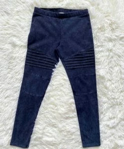 Paper Flower Washed Black Motto Legging Tween