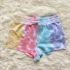 Paper Flower Patel Tie Dye Short Tween