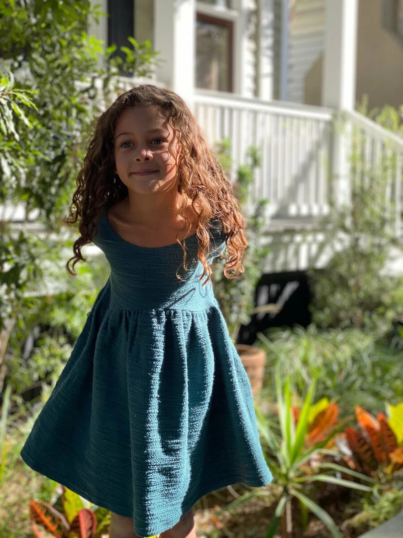 Hot Sale π€© Girls Vignette Charlie Spruce π Dress π 3 Girls Vignette Charlie Spruce Dress