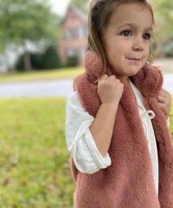 Girls Vignette Margo Fur Vest