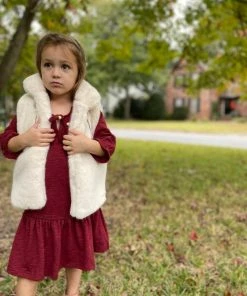 Girls Vignette Margo Fur Vest