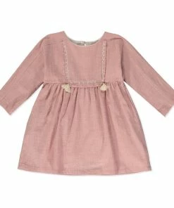 Girls Poppet & Fox Tokyo Embroidery Dress