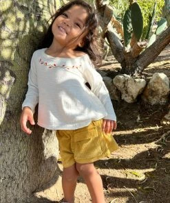 Girls Poppet & Fox Zion Boatneck Tee