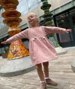 Girls Poppet & Fox Tokyo Embroidery Dress