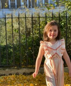 Poppet & Fox Chelsea Ruffle Jumpsuit