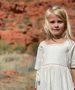 Poppet & Fox Chelsea Angel Sleeve Dress