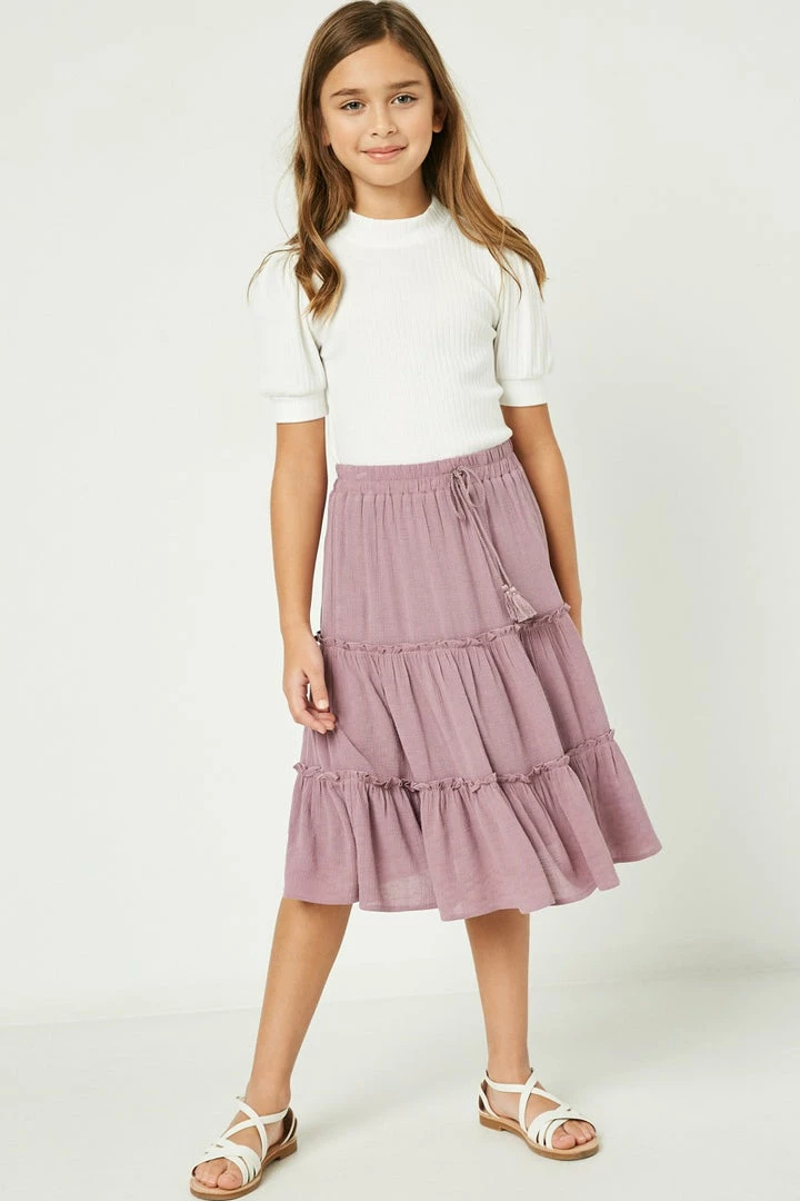 Budget ๐ Tween Hayden Textured Puff Sleeve Top ๐ 3 Tween Hayden Textured Puff Sleeve Top