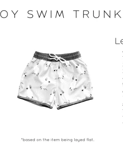 Boys Blueberry Bay Pacific Cobalt Swimtrunk