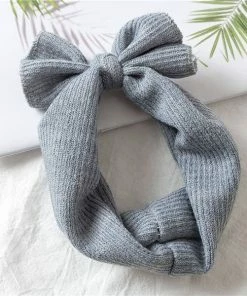Britt's Bows Britts Bows Ribbed Knot Headband