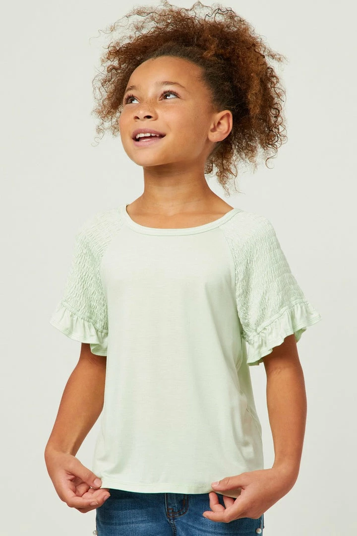 Cheapest π Tween Hayden Smocked Shoulder Top π₯ 3 Tween Hayden Smocked Shoulder Top