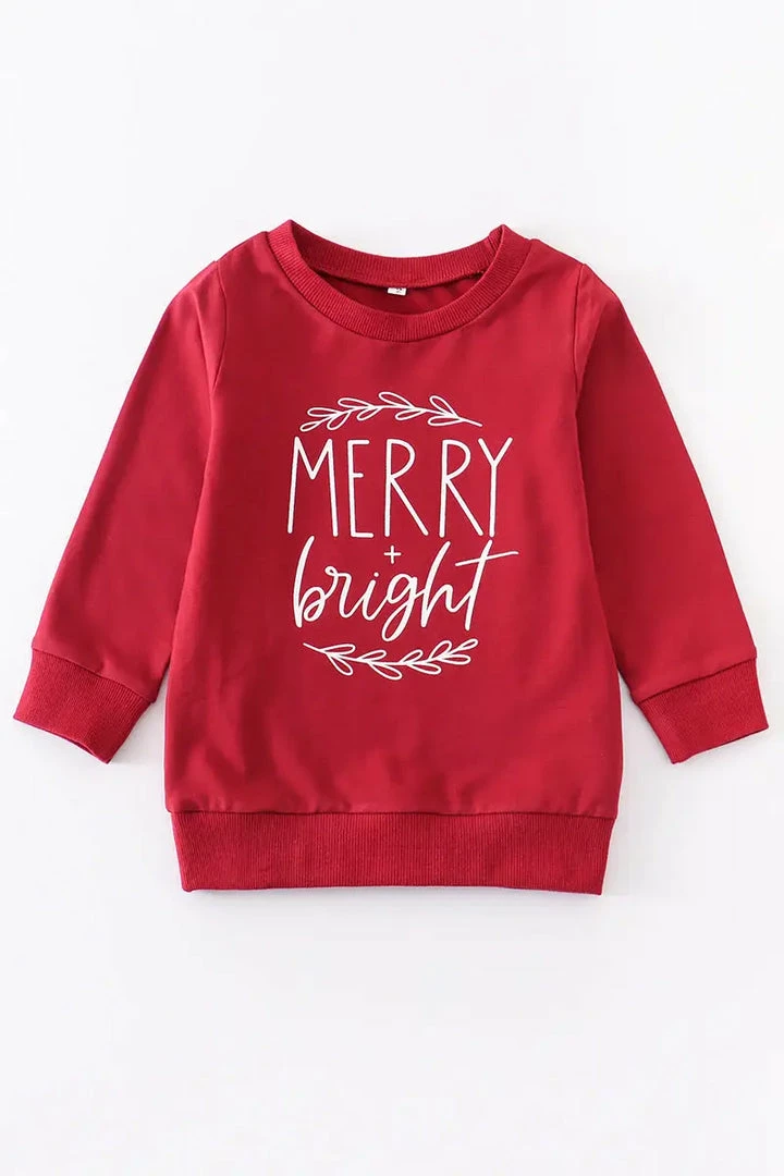 Outlet π Girls Honeydew Merry & Bright Sweatshirt π― 3 Girls Honeydew Merry & Bright Sweatshirt