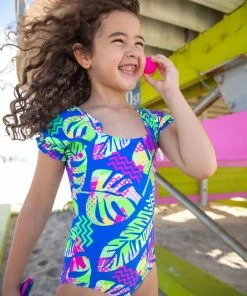 Blueberry Bay Sea Esta One Piece Swimsuit Girls