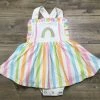 Swoon Baby After The Rain Embroidery Bubble Dress Girls