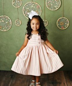 Serendipity Eden Stripe Dress Girls