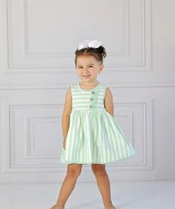 Serendipity Eden Stripe Dress Girls