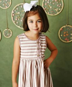 Serendipity Eden Stripe Dress Girls