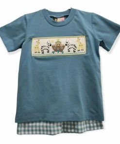 Millie Jay Banana Split Noah's Ark Short Set