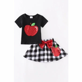 Best deal π Honeydew Back To School Sequin π Skirt Set π§ Girls π₯° 3 Honeydew Back To School Sequin Skirt Set Girls