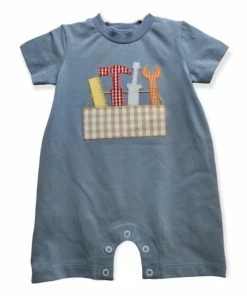 Banana Split Tool Box Boys Romper