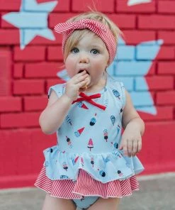 Be Girl Clothing American Dream Muffin Romper