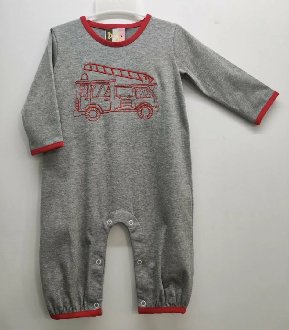 Best reviews of π Banana Split Firetruck Romper Boys β 3 Banana Split Firetruck Romper Boys