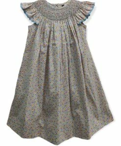 Banana Split Freshly Picked Smocked Bishop Dress