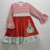 Girls Millie Jay Joy To The World Dress