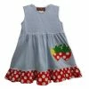 Girls Millie Jay Strawberry Stripe Knit Dress
