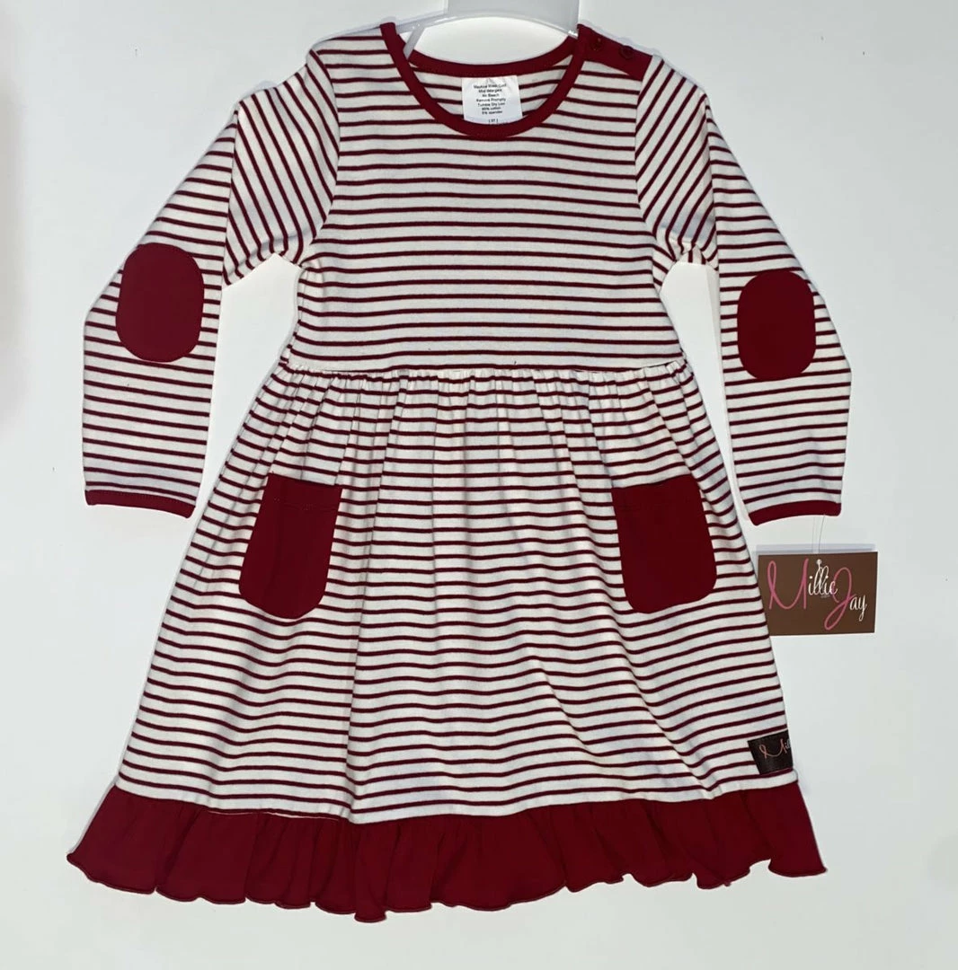 Coupon π₯ Millie Jay Madison Burgundy π Dress π§ Girls β¨ 3 Millie Jay Madison Burgundy Dress Girls