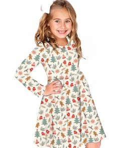 Girls Charlies Project Twirl Precious Traditions Dress