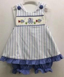 Baby Clothes Three Sisters Sea Life Bloomer Set