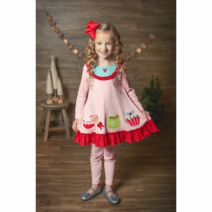 New π€© Lemon Loves Lime Holiday Sweets Ruffle π Dress π₯° 3 Lemon Loves Lime Holiday Sweets Ruffle Dress