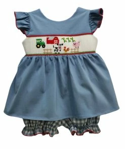 Three Sisters Down On The Farm Girls Bloomer Set