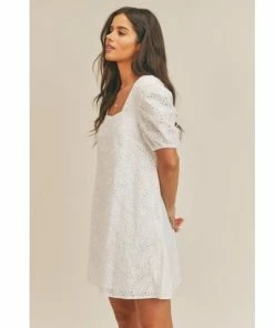 Sadie & Sage Mira Eyelet Tween Dress