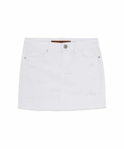 Joe's Jeans Kids Joe's Jeans White Maze Mini Skirt