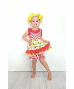 Clover Cottage Bus Stop Girls Short Set