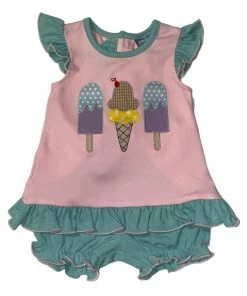 Three Sisters Summer Treats Bloomer Set Girls