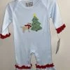 Three Sisters Christmas Helper Ruffle Romper