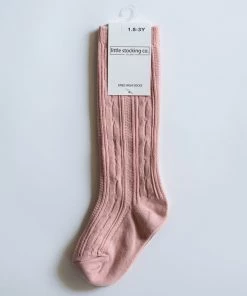 Cheapest π Girls Little Stockings Company Cable Knit Knee Sock π₯° 16 Girls Little Stockings Company Cable Knit Knee Sock