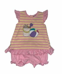 Three Sisters Baby Beach Fun Girls Bloomer Set
