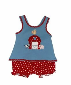 Three Sisters Baby Down On The Farm Bloomer Set