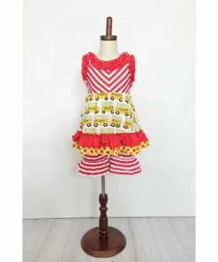 Clover Cottage Bus Stop Girls Short Set
