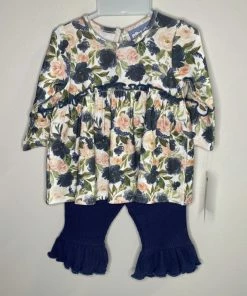 Three Sisters Blue Floral Presley Set