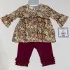 Three Sisters Presley Blooms Galore Pant Set