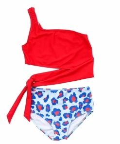 Blueberry Bay Sea Glass Azure Two Piece Swimsuit Girls