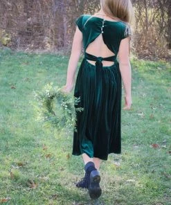 Tween Be Girl Clothing Natalie Velvet Maxi Dress