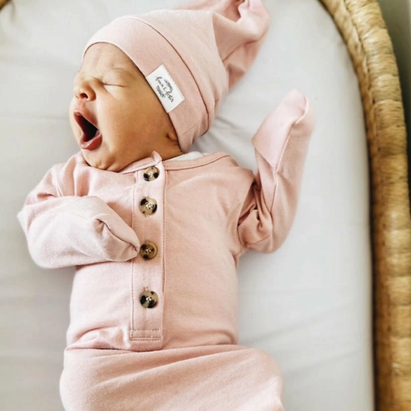 Top 10 π Fawn & Foster Organic Baby Gown & Hat Set Boys β¨ 3 Fawn & Foster Organic Baby Gown & Hat Set Boys