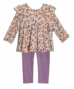Mabel & Honey Dandelion Pant Set Girls